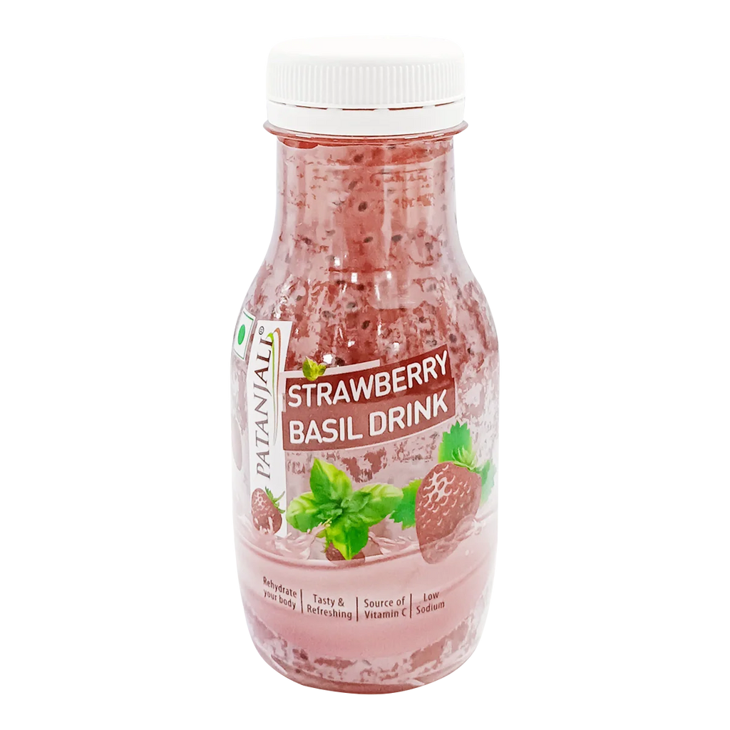 Patanjali Strawberry Basil Drink