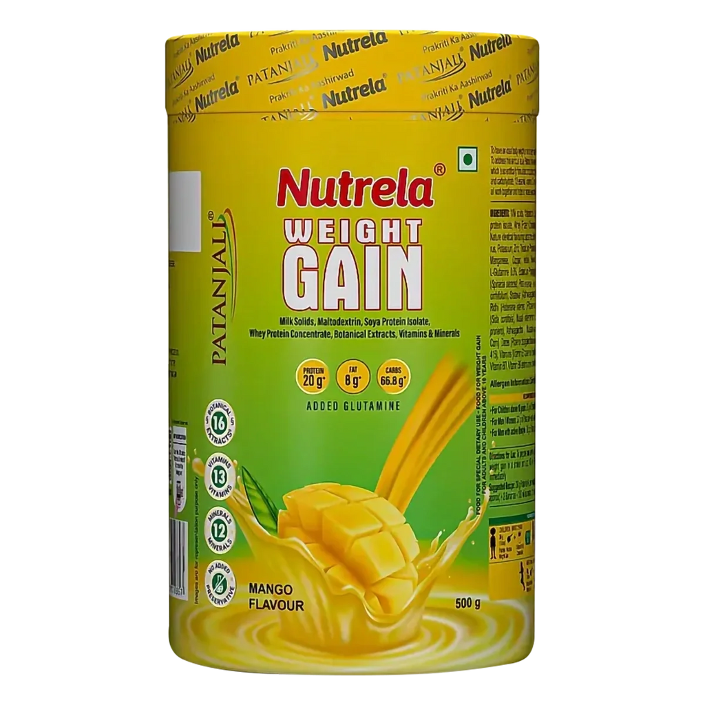 Patanjali Nutrela Weight Gain - Mango Flavour