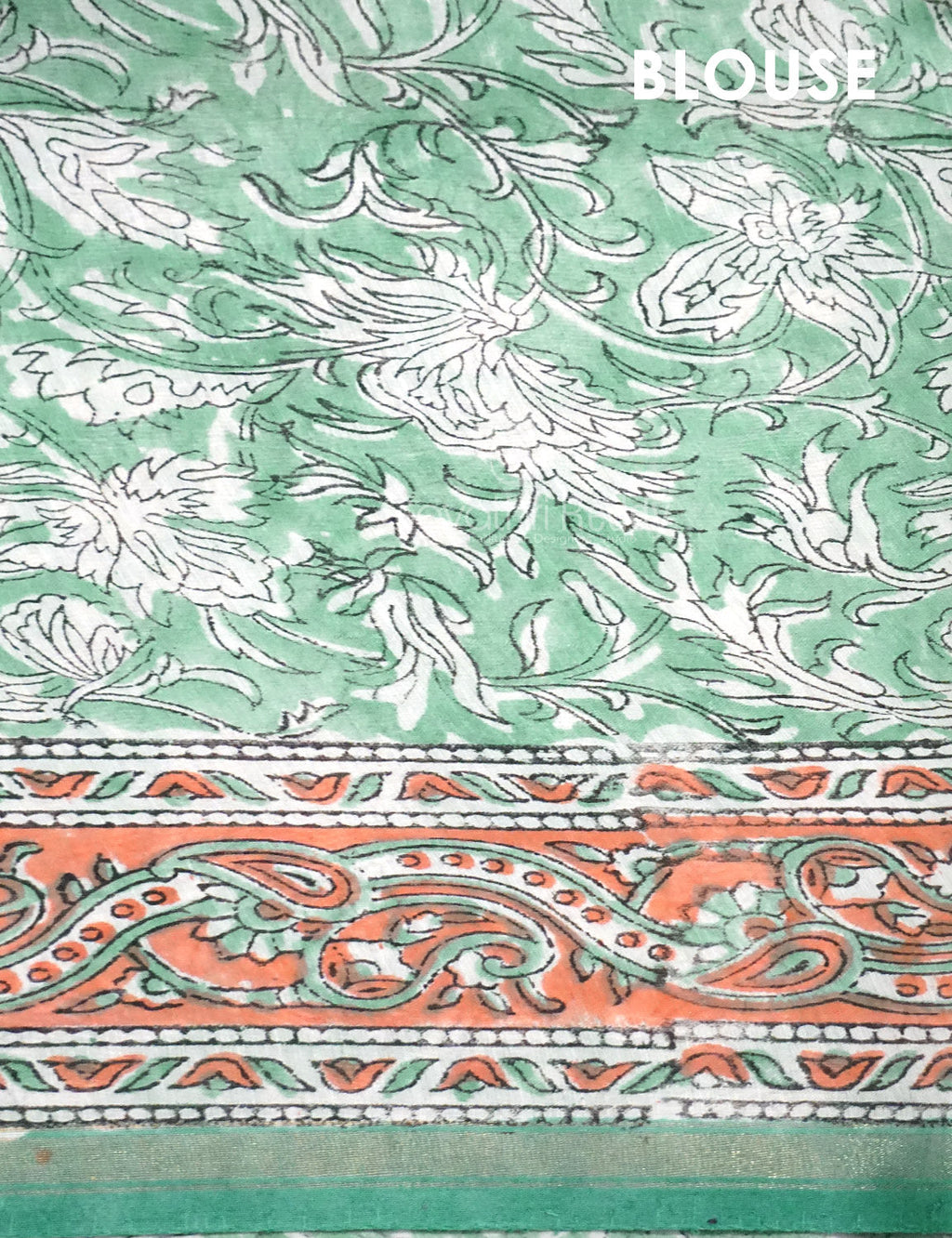 Dazzling Sea Green Colour With Lotus Buttes Pure Chanderi Sico Saree By Gayathri Reddy Designer Studio