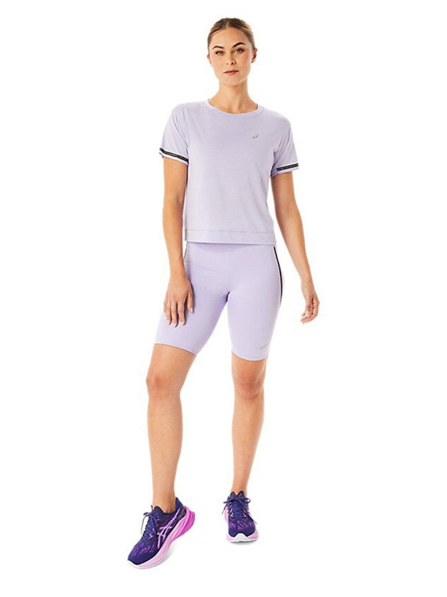 ASICS RACE Round Neck Crop T-Shirt