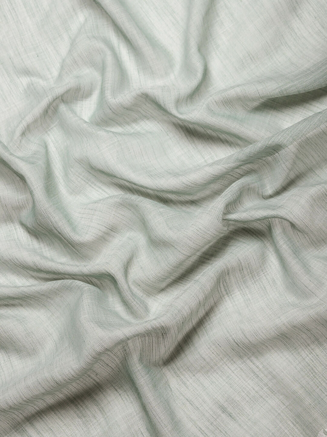 Shree Shyam Fashion Linen Sea Green Saree