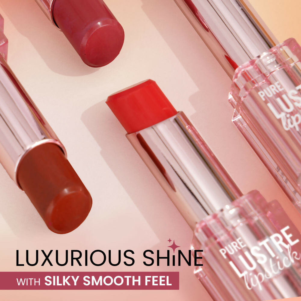 Swiss Beauty High Shine Finish Smooth Glide Pure Lustre Lipstick - 2 My Rose