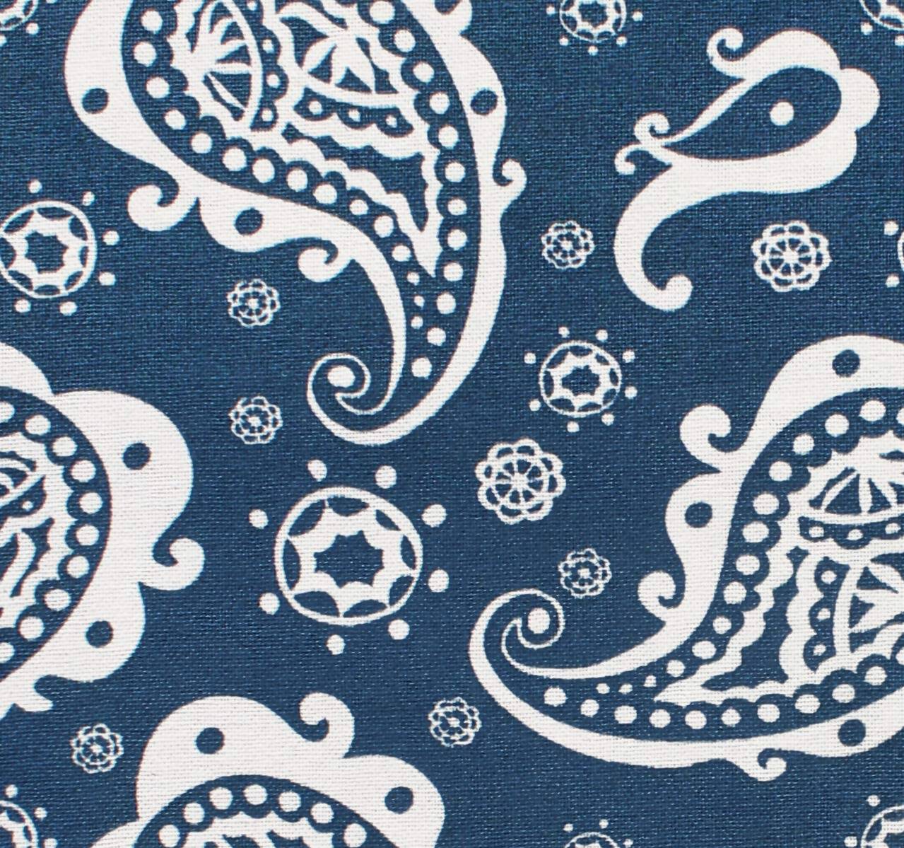 AIRWILL 100% Cotton Self Designed 4 Seater Table Cloth - Blue
