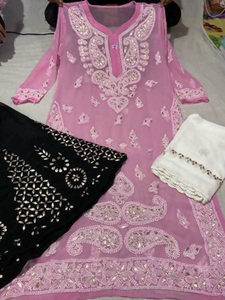 Arfa Fashion House New Collection Of Chikankari Gota Patti Lovers
