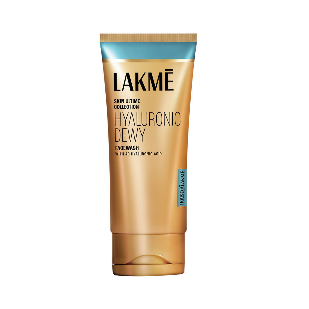 Lakme Hyaluronic Dewy Face Wash Hyadrating with 4D Hyaluronic Acid