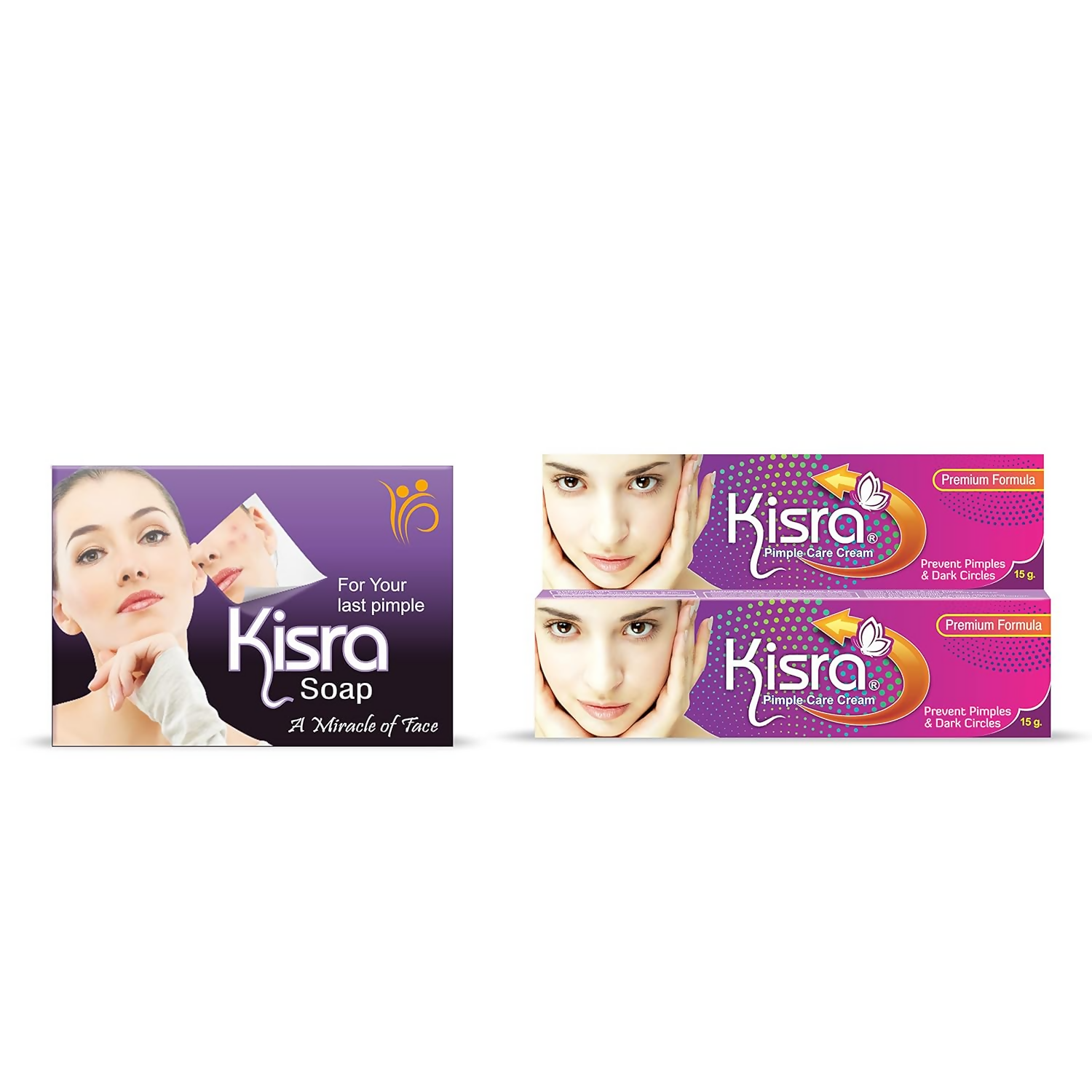 Kisra Ultimate Anti Acne - Pimple & Dark Spot Care Kit