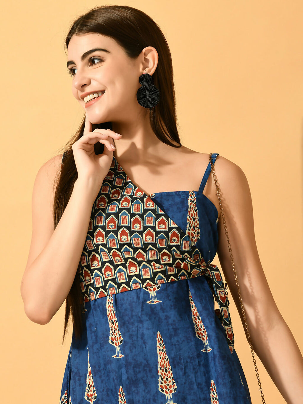 Myshka Women's Multi Empire Party Dress