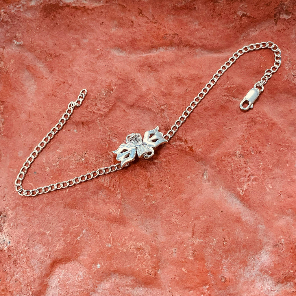 trueBrowns 925 Sterling Silver Lord Shiva Trishul Silver Chain Rakhi
