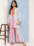 Ahalyaa Striped Ethnic Co-Ords