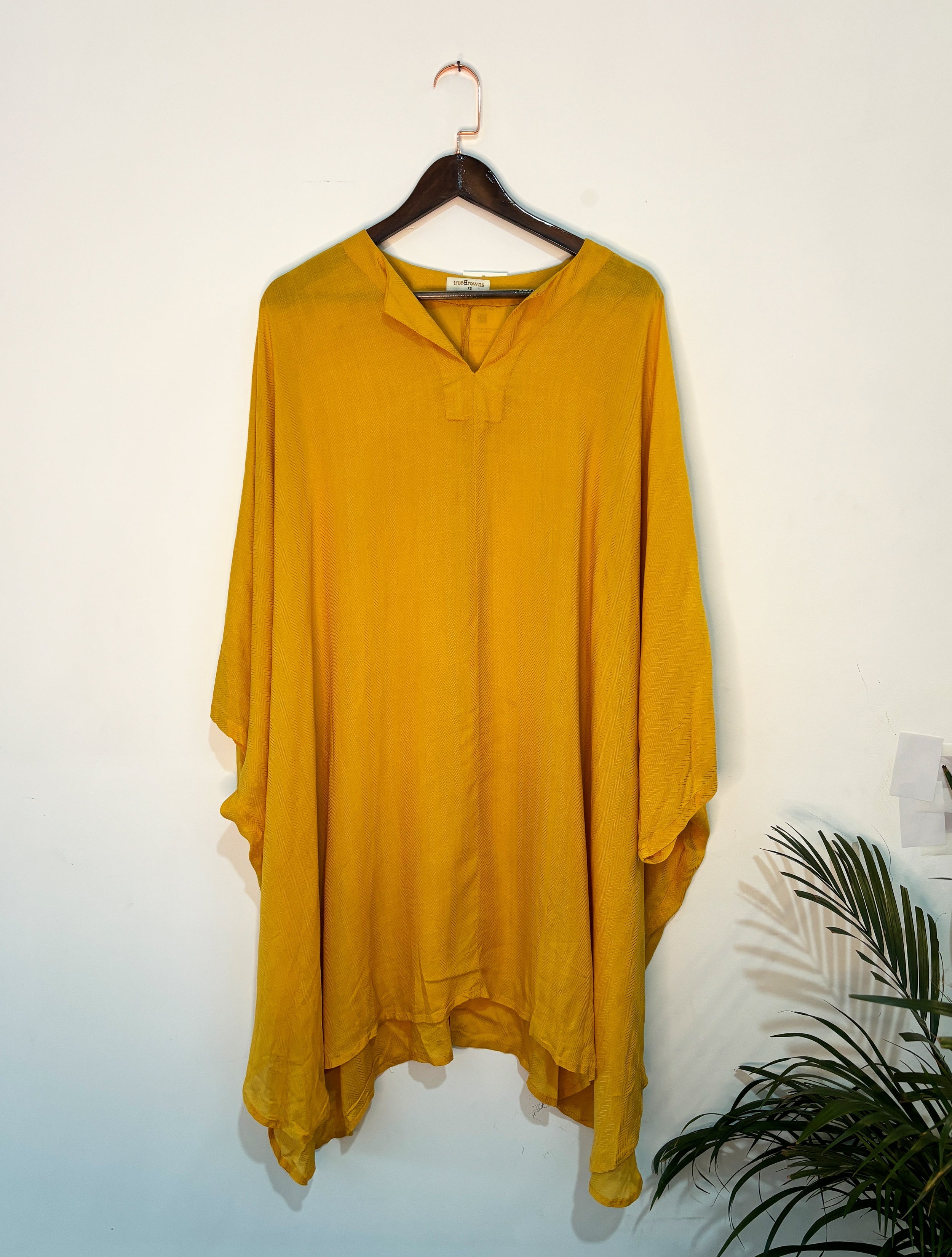 trueBrowns Yellow Chevron Co-ord Set