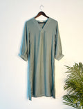 trueBrowns Light Blue Modal Kurta