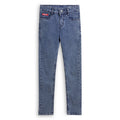 Chilins Girls Slim Mid Rise Cotton Confortable Blue Jeans