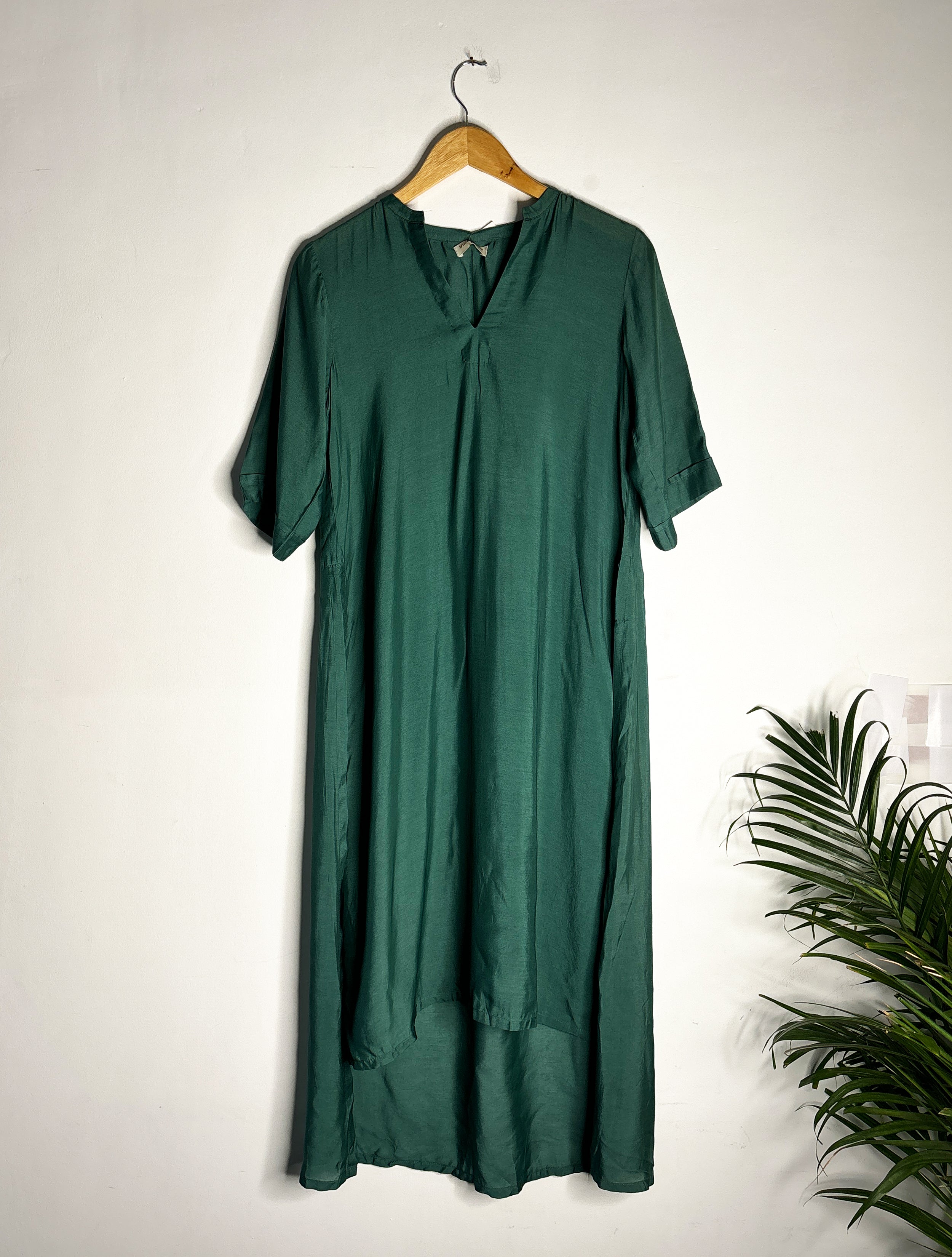 trueBrowns Green Modal Kurta