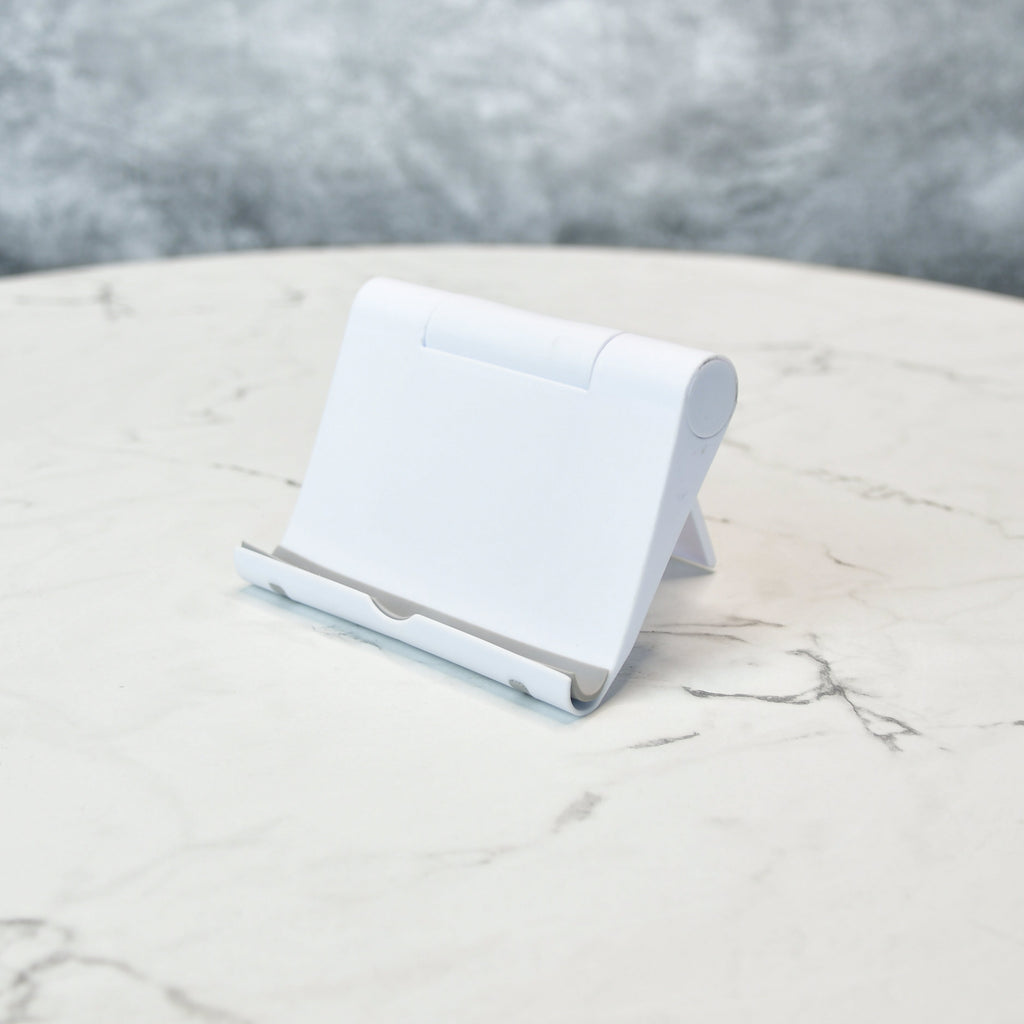 Sowpeace / Adjustable White Tablet Stand | Trendy Desk Accessory