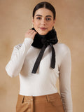 InWeave Black Fur Neckpiece