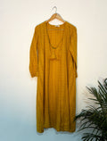 trueBrowns Mustard Jacket Top Pant Set