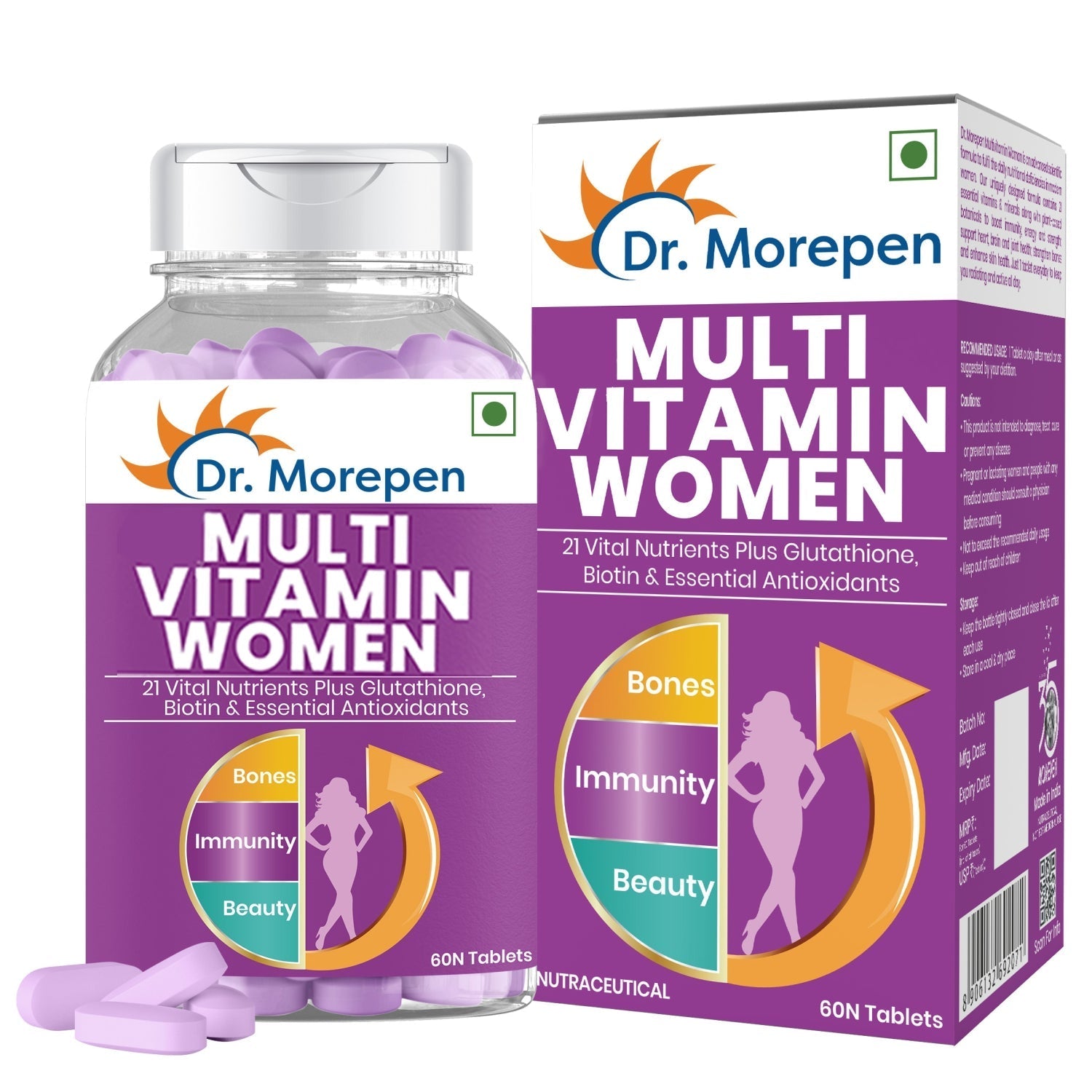 Dr Morpen Multivitamin Women And Biotin+ Advanced