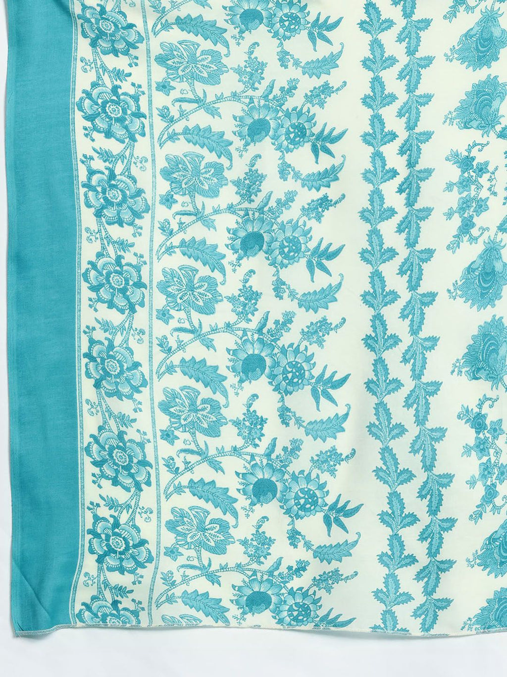 Indo Era Floral Printed Kurta with Trousers & Dupatta