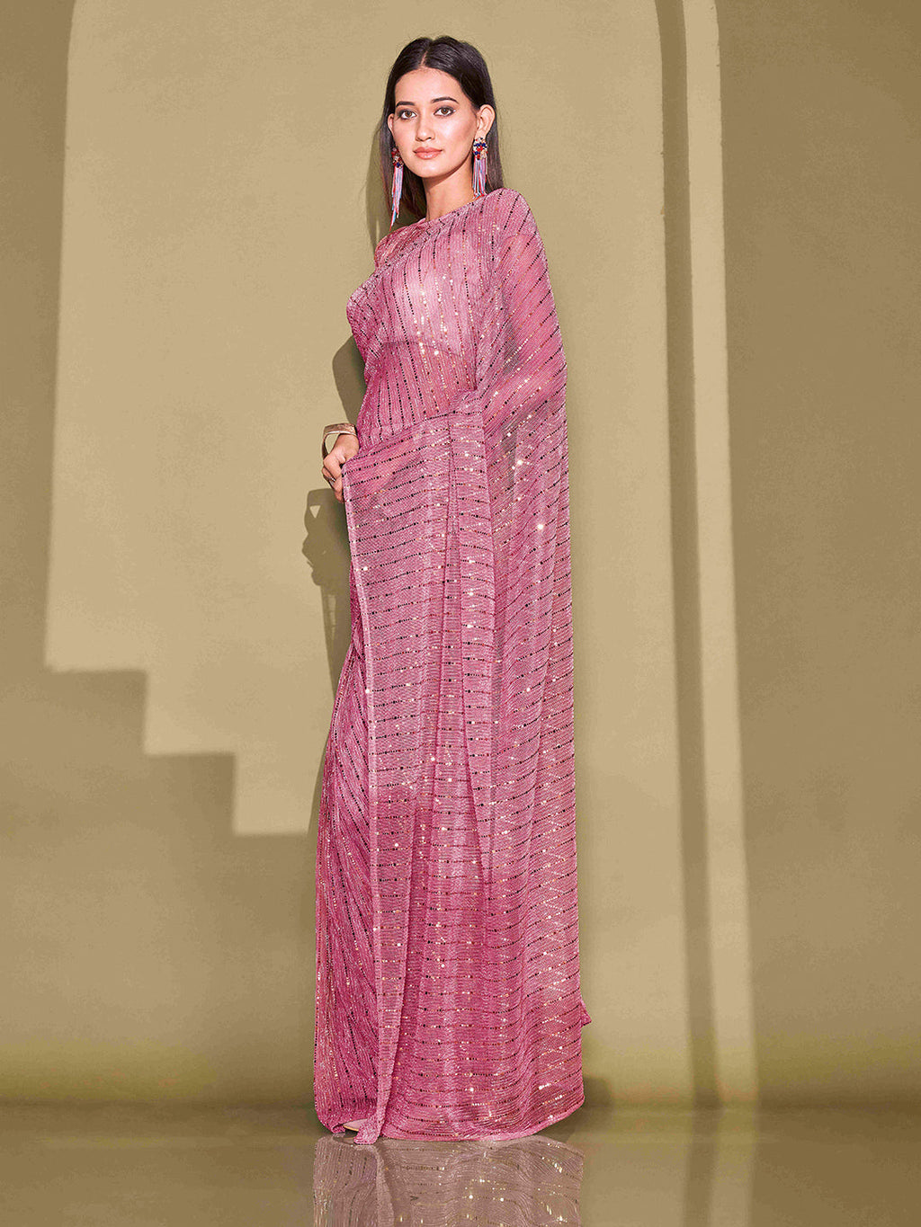Tikhi Imli Embellished Sequinned Saree
