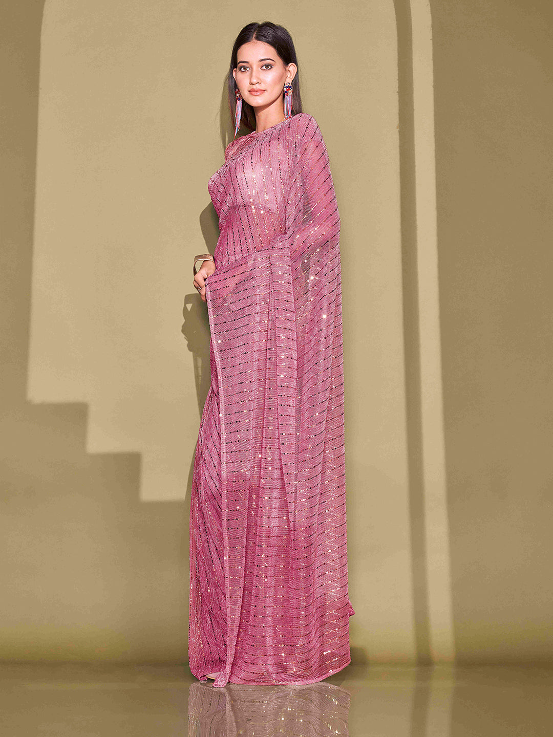 Tikhi Imli Embellished Sequinned Saree