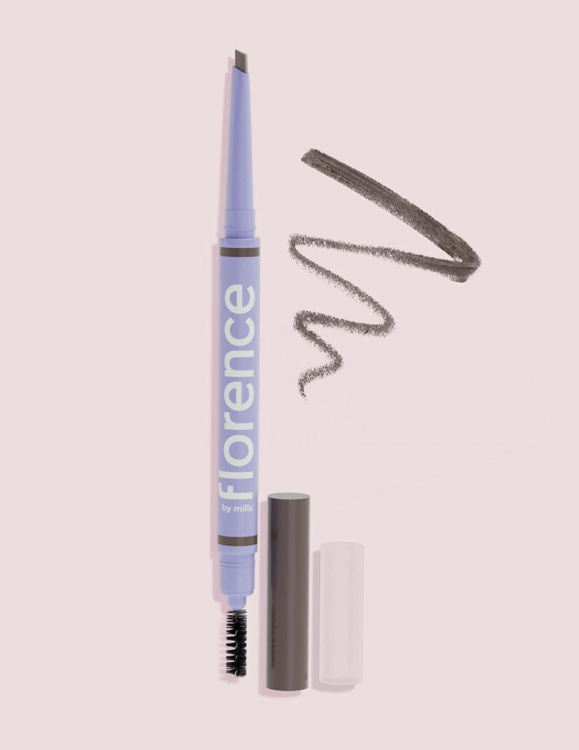 Florence by Mills Tint N Tame Eyebrow Pencil - Medium Brown