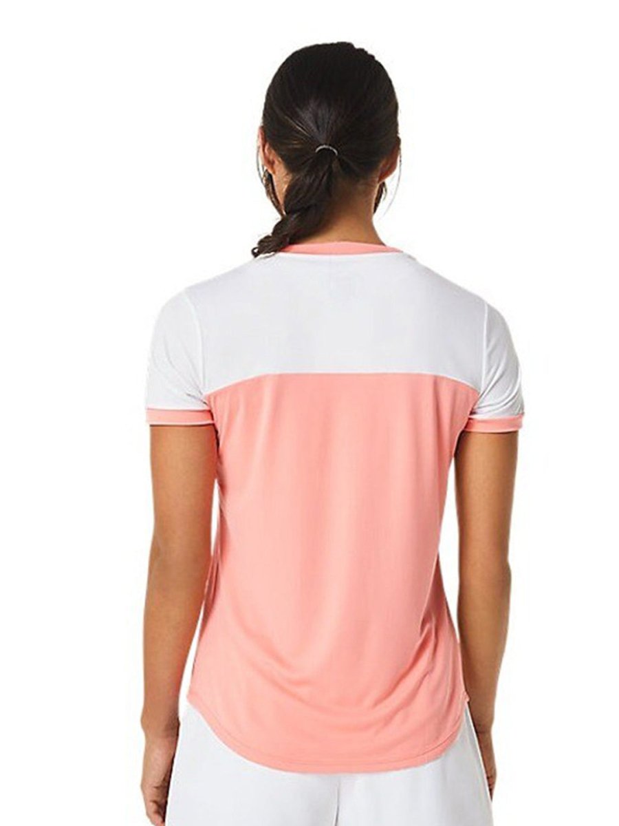 ASICS Court SS Colourblocked Short Sleeved T-Shirt