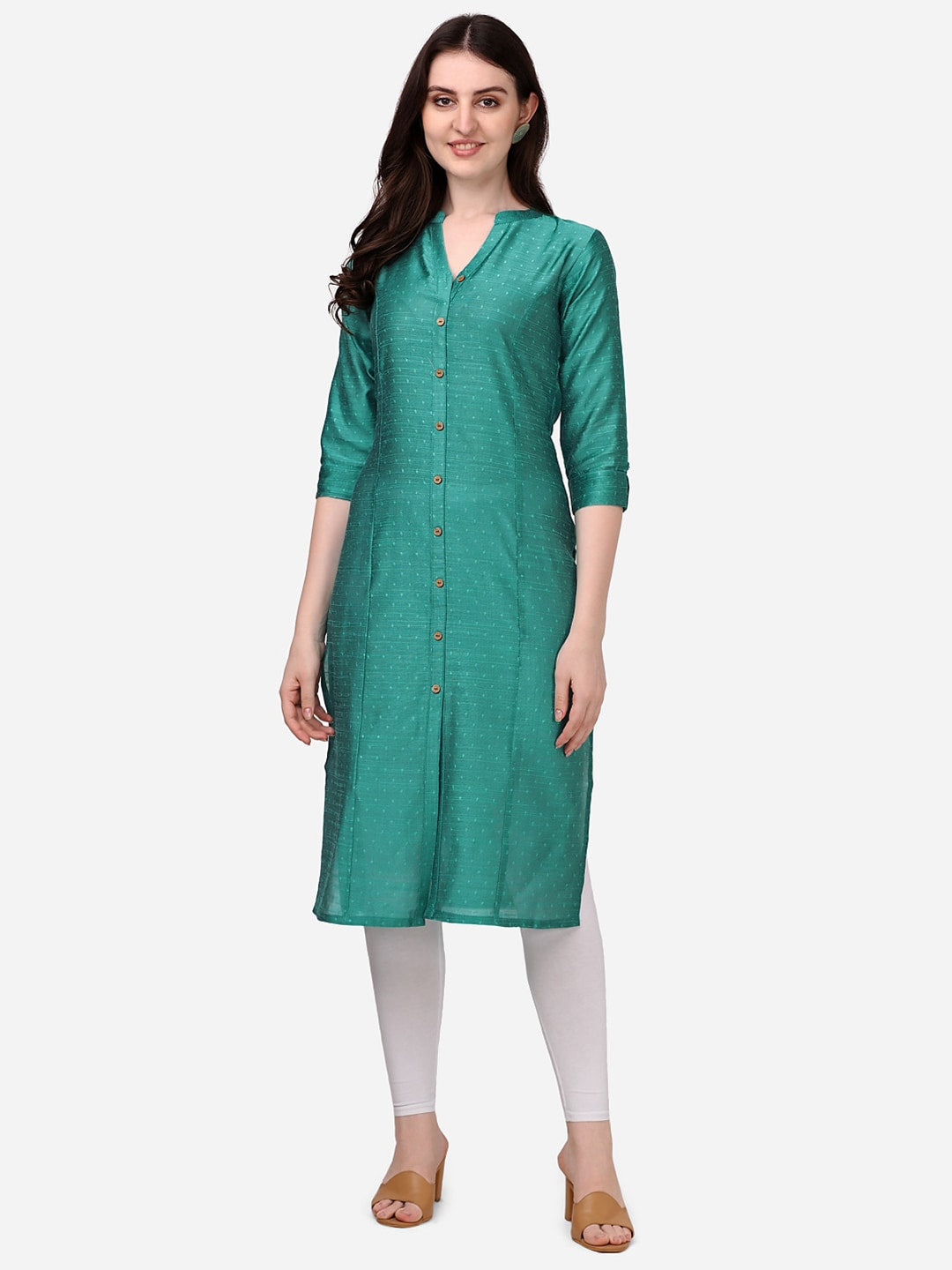 HERE&NOW Ethnic Motifs Printed Kurta