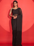 Tikhi Imli Striped Semi Sheer Ready to Wear Saree