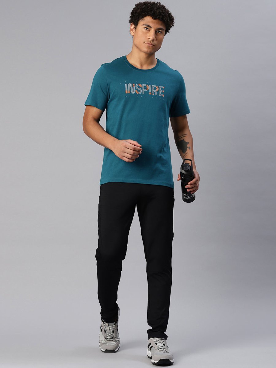 Alcis Men Typography Printed T-shirt