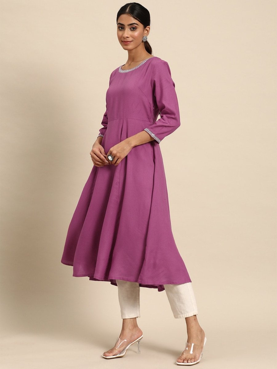 All About You Women A-Line Kurta with a Dupatta