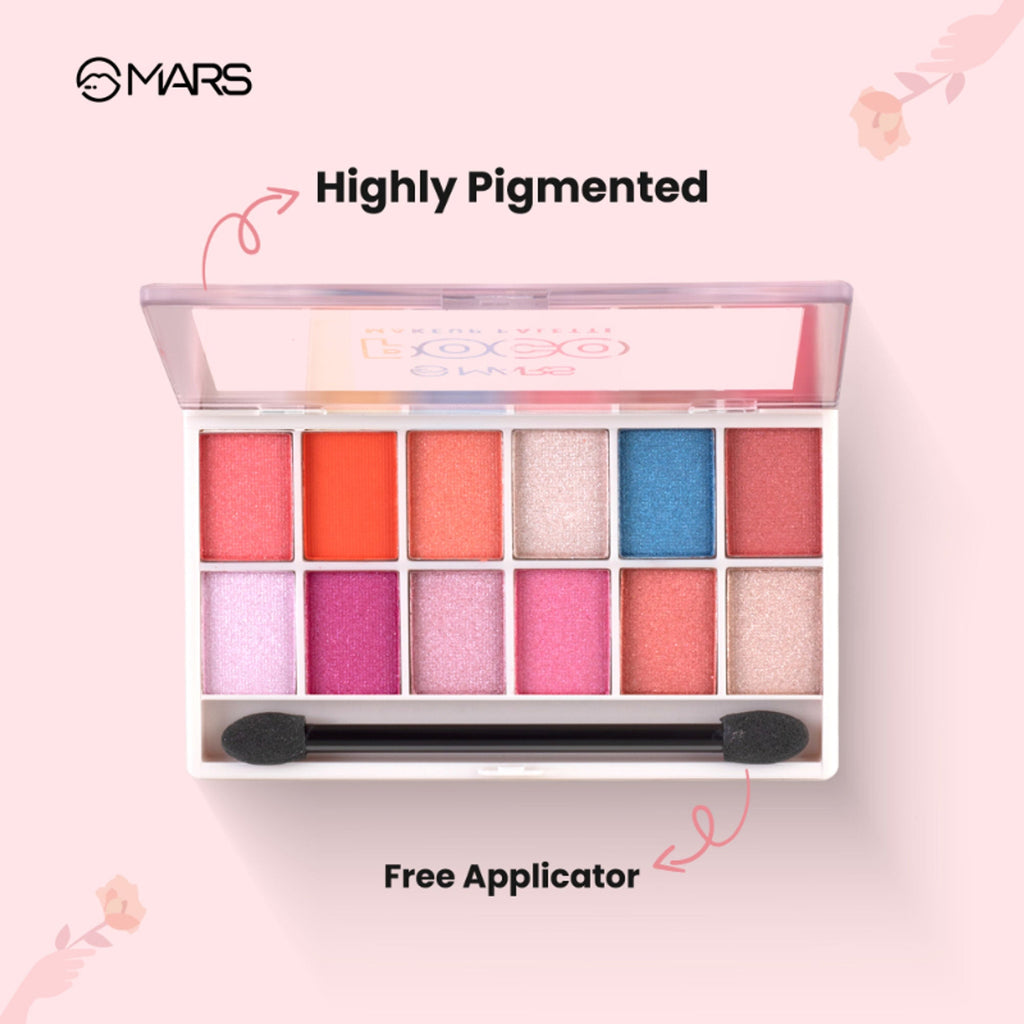 MARS Cosmetics Poco Face Makeup And Eyeshadow Palette - 01