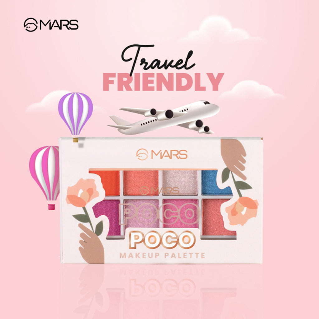 MARS Cosmetics Poco Face Makeup And Eyeshadow Palette - 01