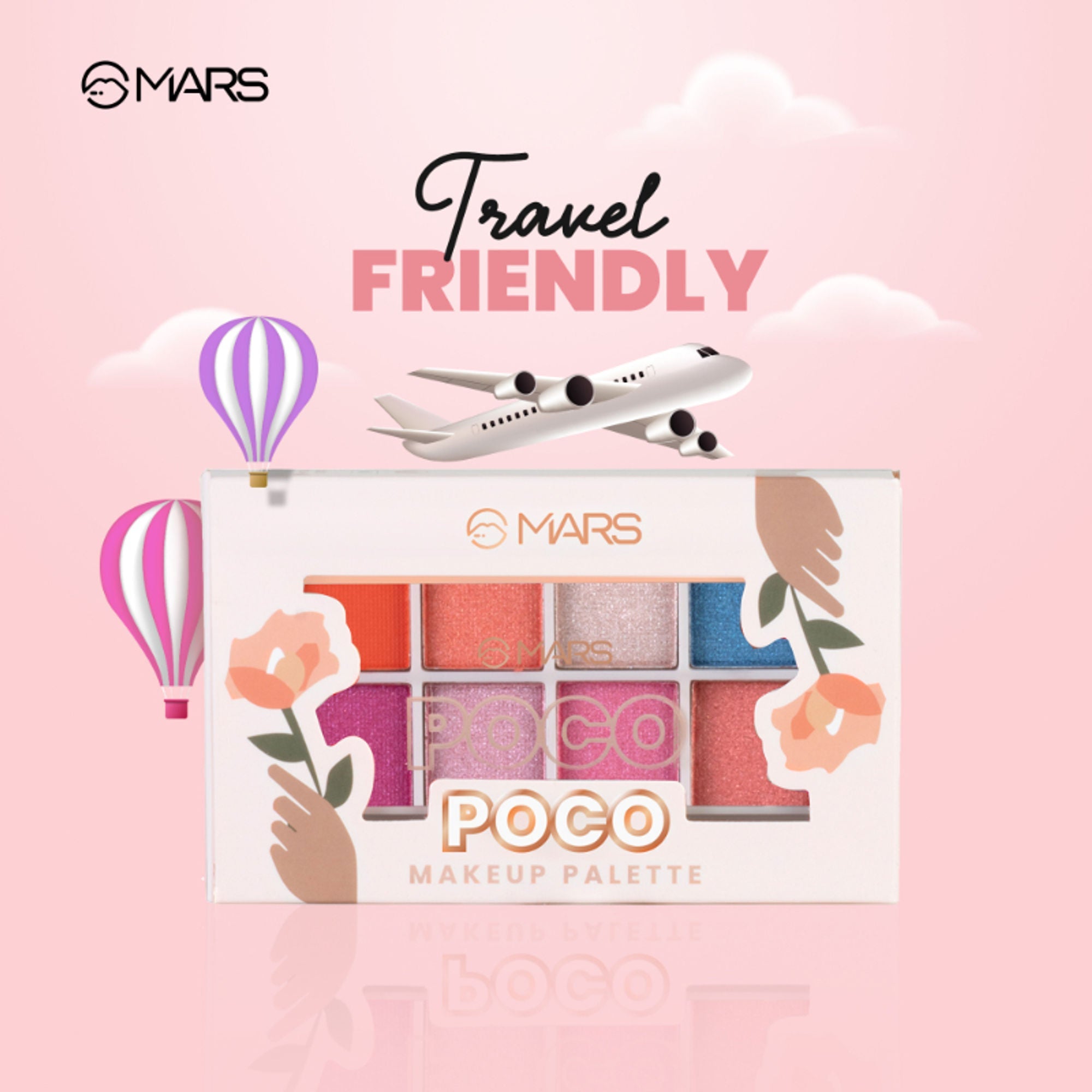MARS Cosmetics Poco Face Makeup And Eyeshadow Palette - 02