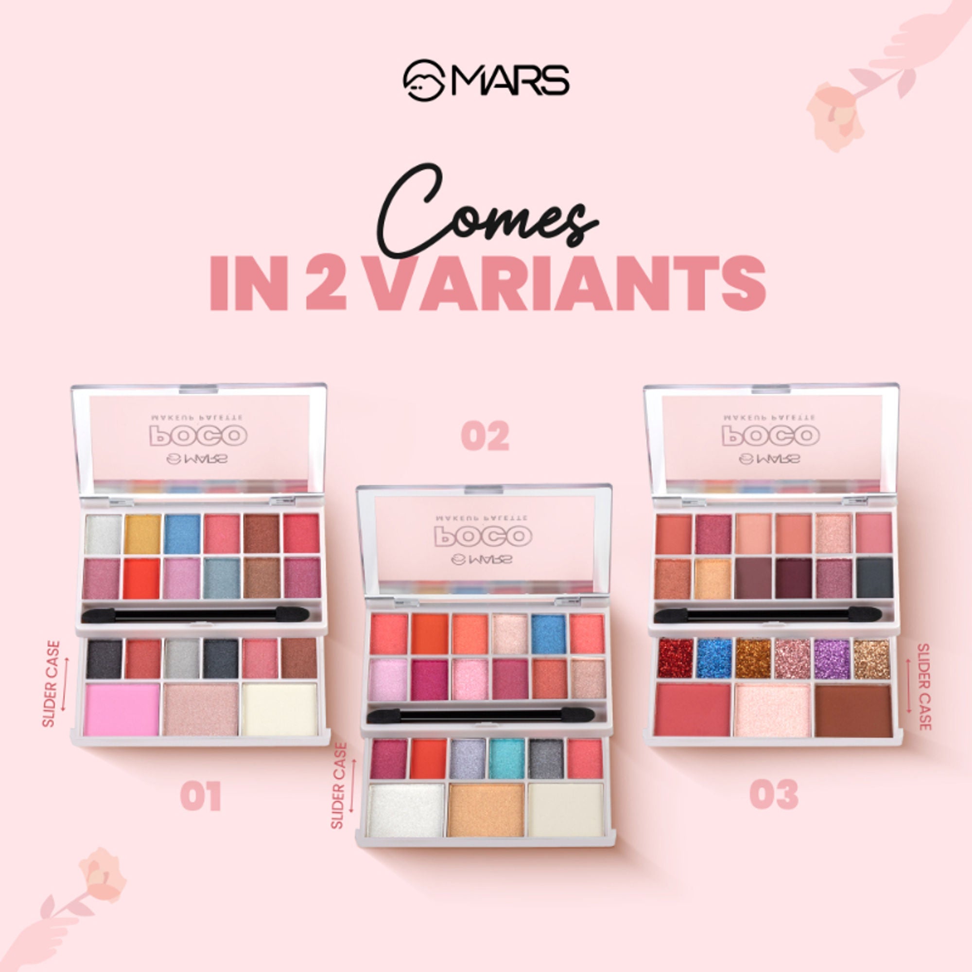 MARS Cosmetics Poco Face Makeup And Eyeshadow Palette - 02