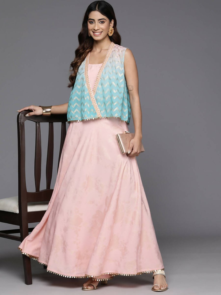 Ahalyaa Women's Traditional Wear Co-ods - Pink