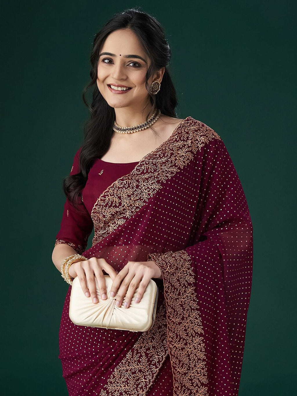 kasee Embroidered Sarees