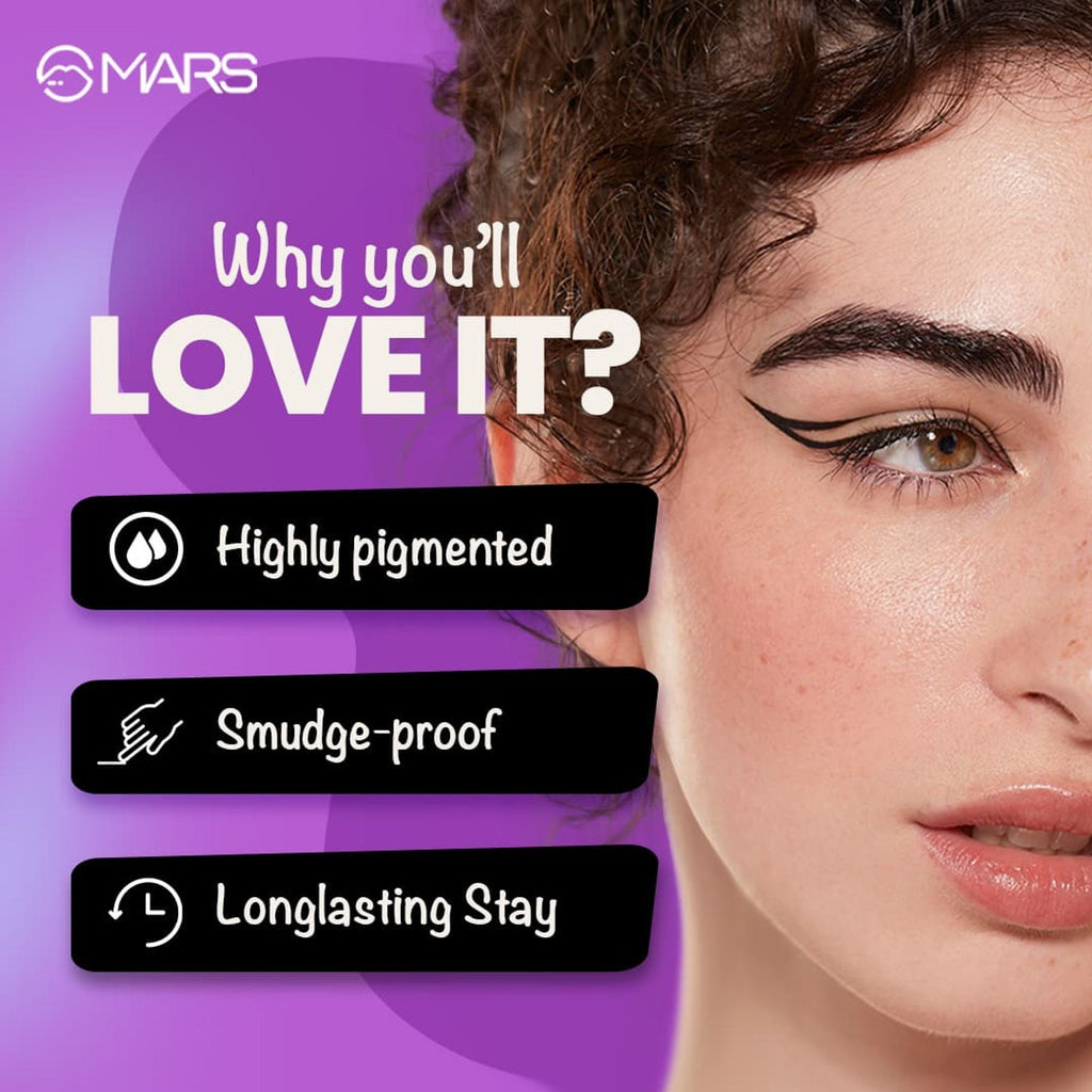 MARS Cosmetics Eyelove Multi Pods Eyeliner - Black