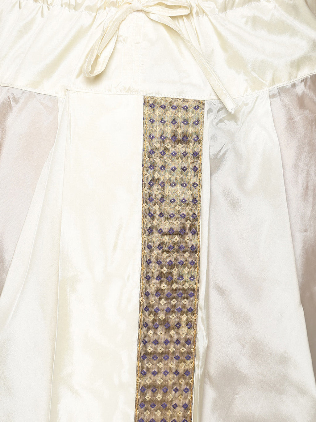 Sethukrishna Men Cream Men Solid Dhoti Pant