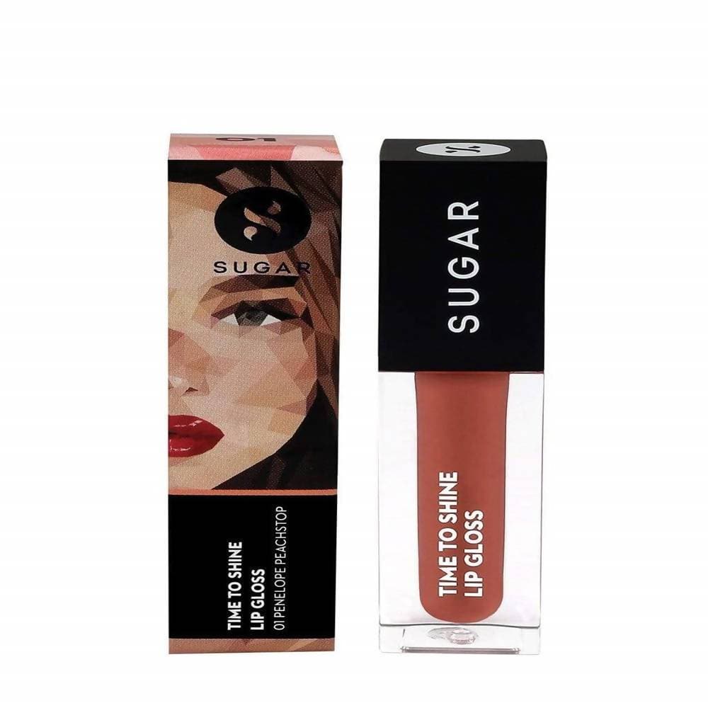 Sugar Time To Shine Lip Gloss - Penelope Peachstop (Peach)