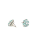 stone stud (mint green ) - Ruby Raang