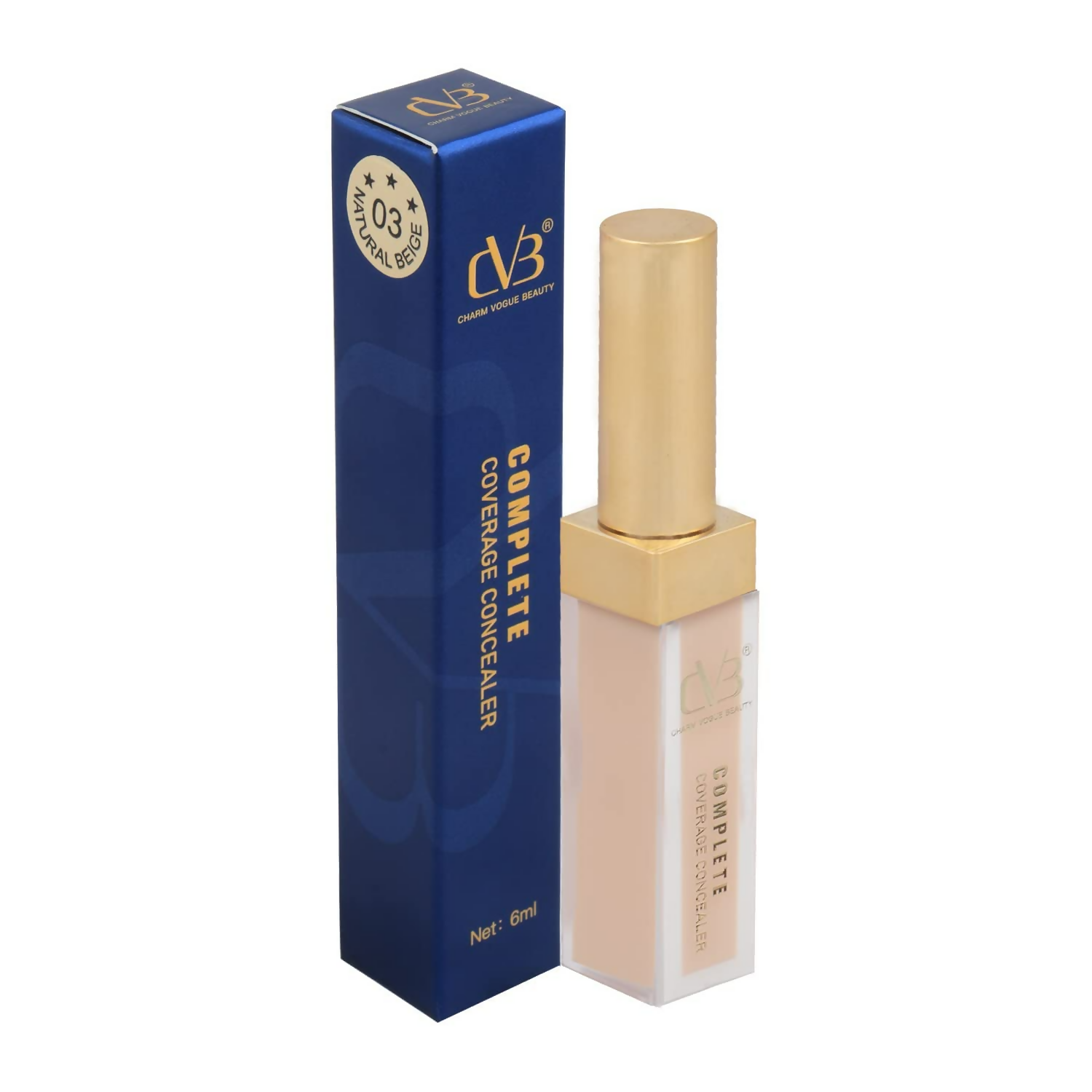 CVB C97 Natural Nude Complete Coverage Liquid Concealer Natural Beige