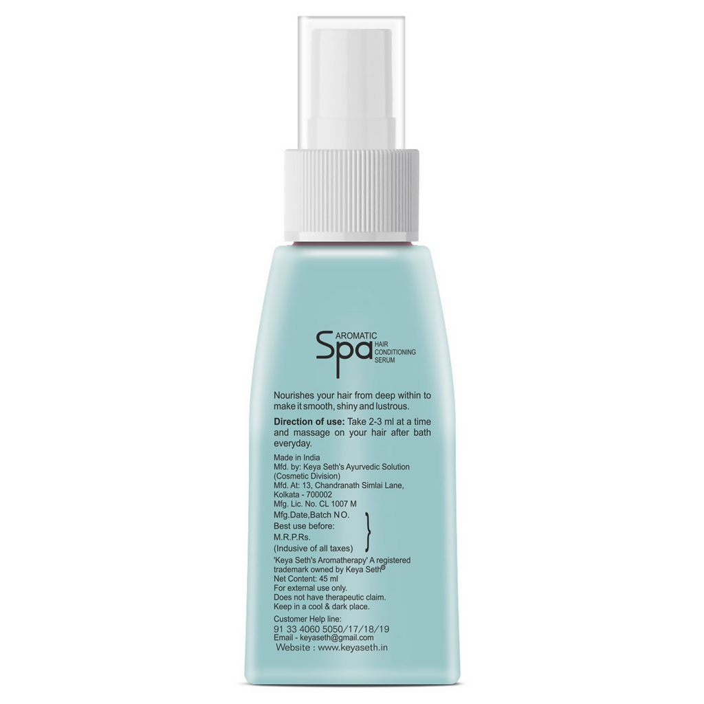Keya Seth Aromatherapy Aromatic Spa Hair Conditions Serum SPF 15-For Dry- Rough Hair