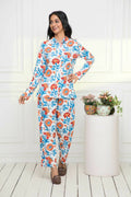 Myshka Women Multi Printed Romantic Florals Co-Ords