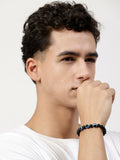 NVR Men & Women Evil Eye Men & Women Black Thread Bracelet