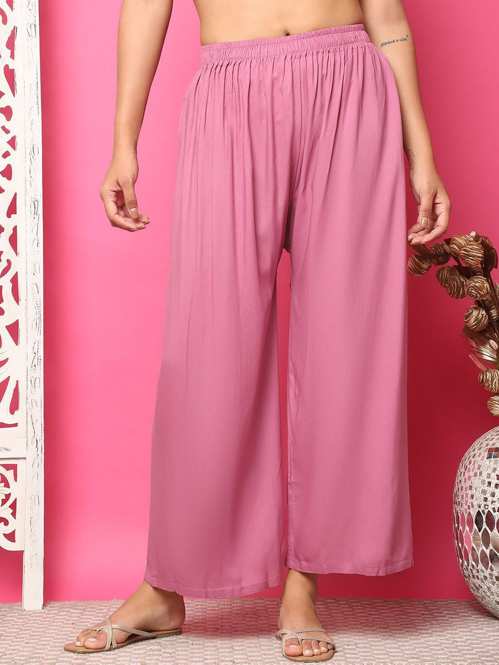 TAG 7 Women Flared Palazzos