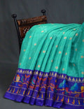 Sea Green Colour With All Over Buttes Semi Silk Kota Saree By Gayathri Reddy Designer Studio