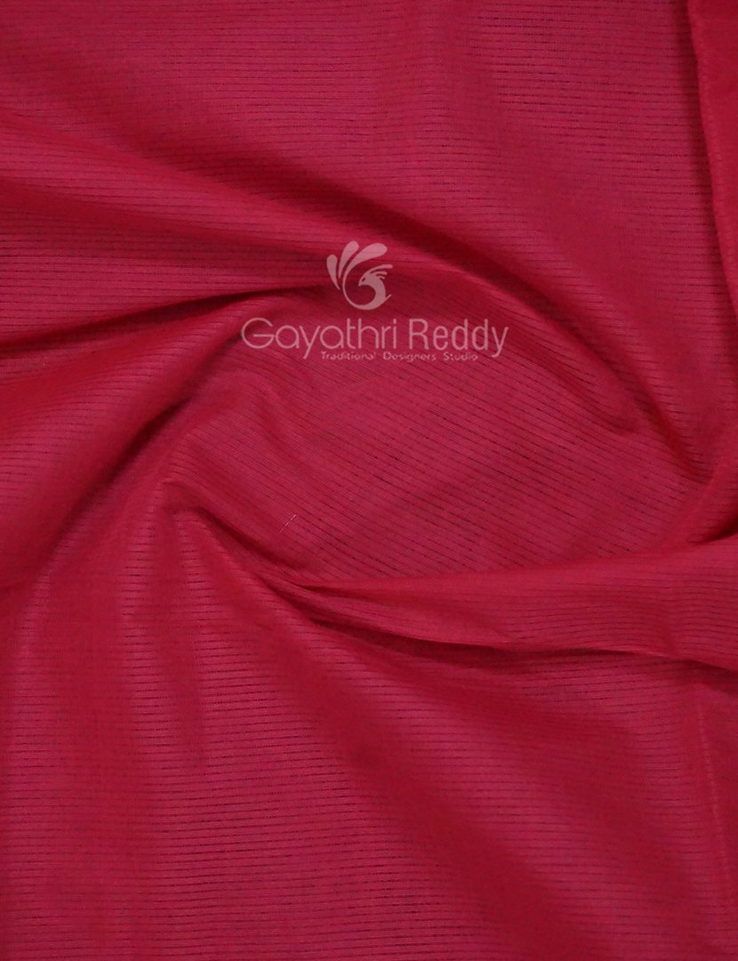 Dual Shades of Pinkish Pure Mangalgiri Cotton By Gayathri Reddy Designer Studio