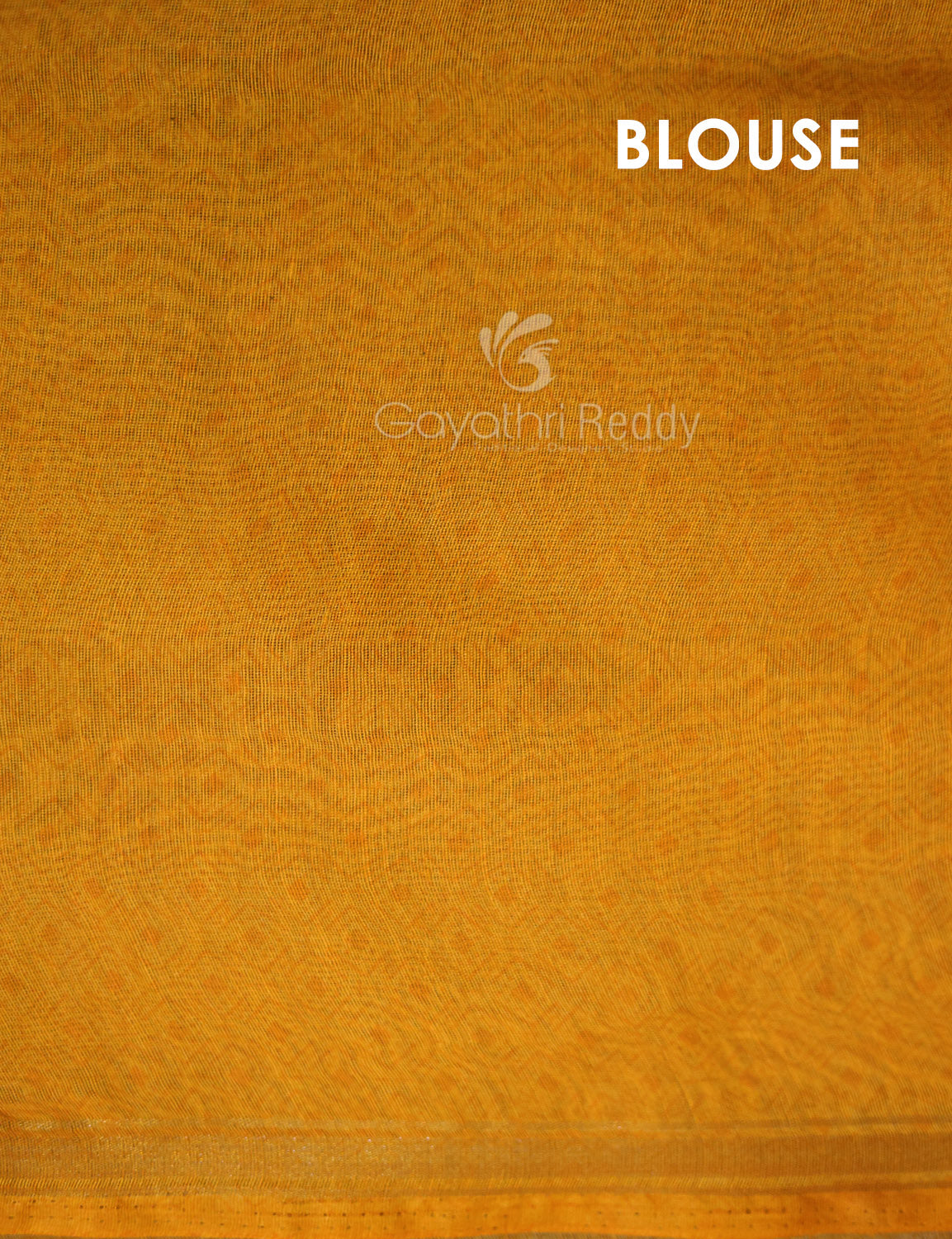 Shades of Cream And Haldi Colour Blouse Patola Print Semi Chanderi Saree By Gayathri Reddy Designer Studio