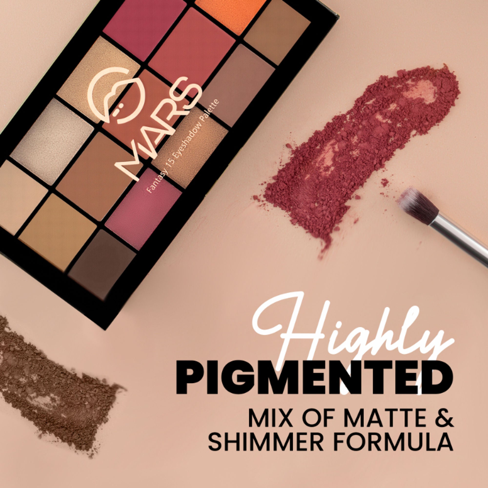 MARS Cosmetics Fantasy 15 Eyeshadow Palette - 1