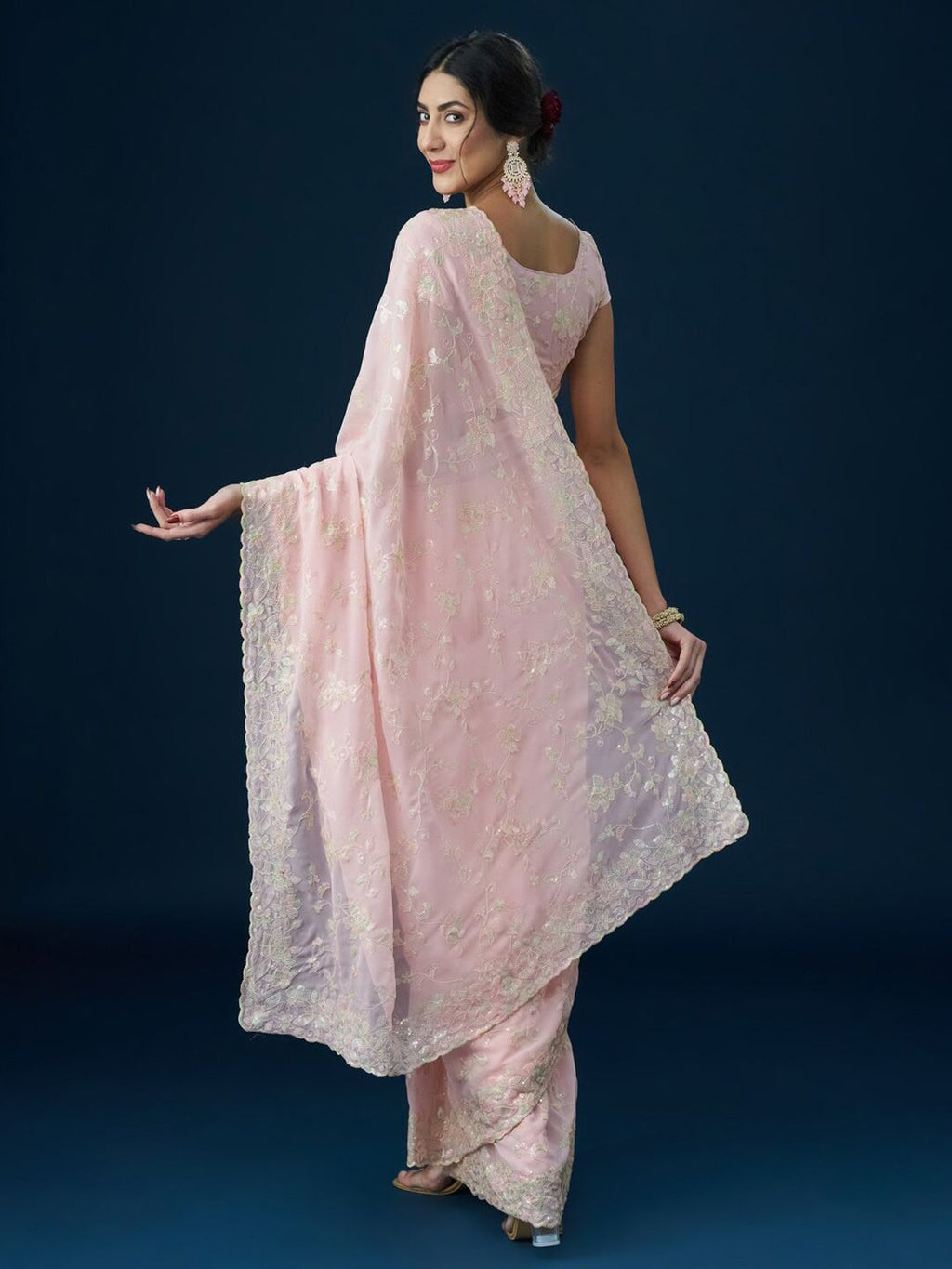 kasee Embellished Sequinned Saree